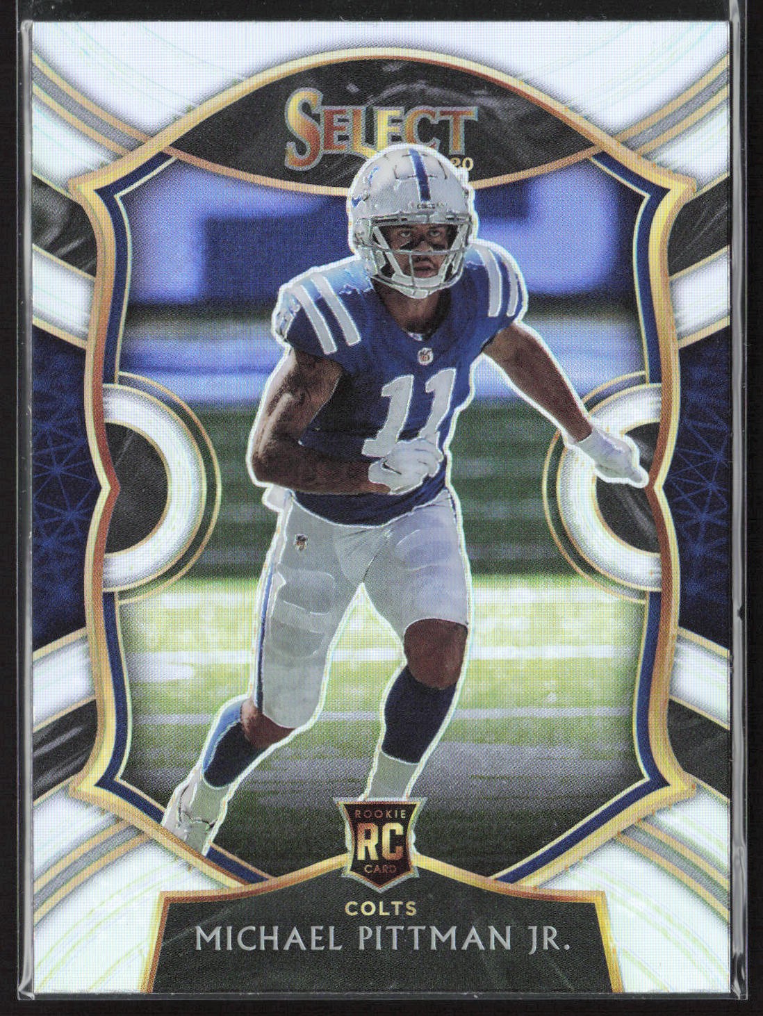 2020 Panini Select #62 Michael Pittman Jr. Silver Prizm Rookie RC