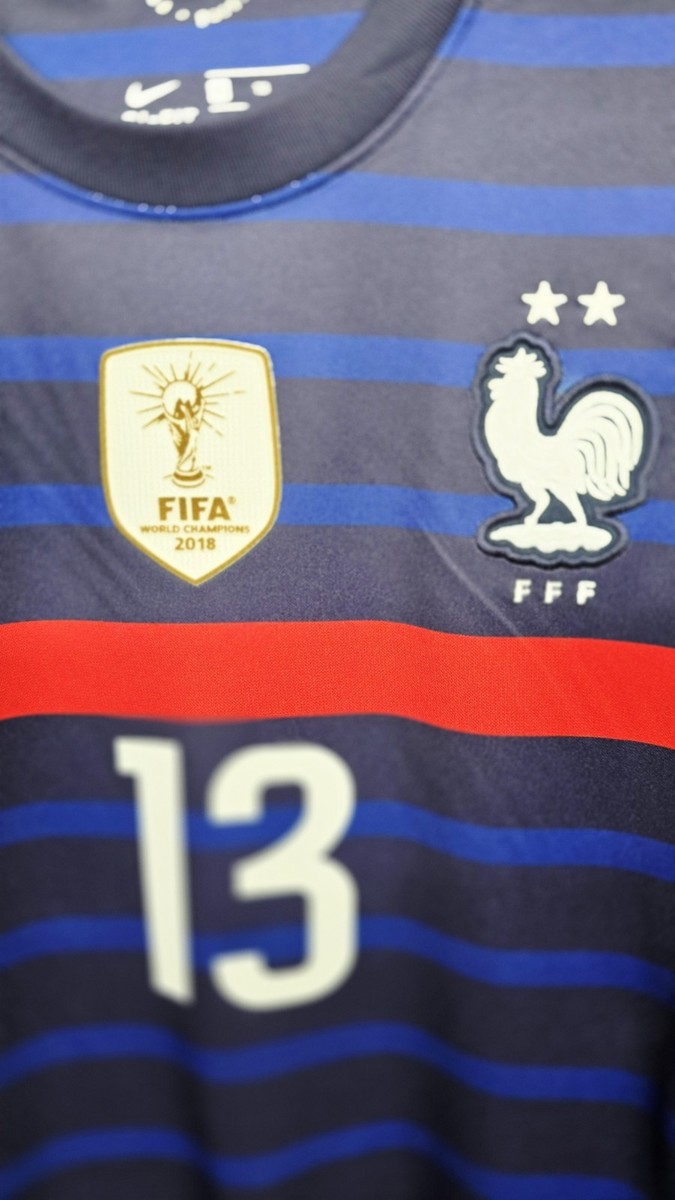 2020/21 France National Team #13 KANTE Home Soccer Jersey CD0700