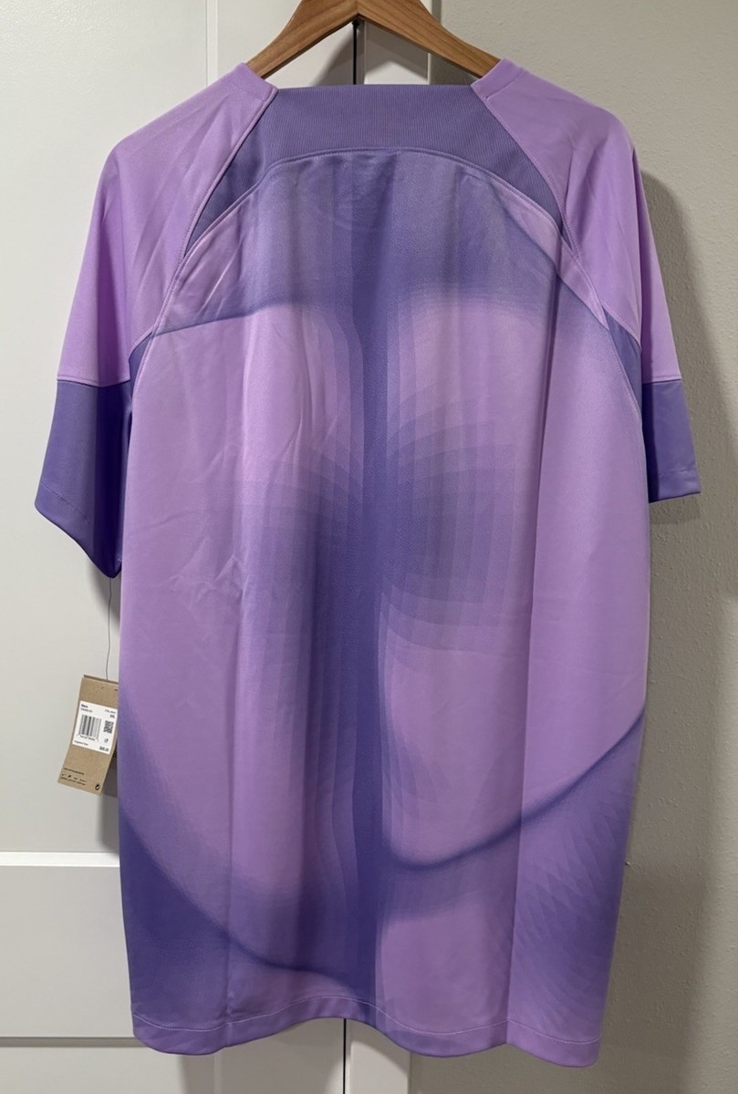 Nike France Stadium Goalkeeper Jersey Men's XXL Lilac Purple