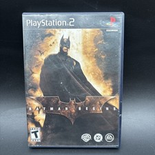 Batman Begins PS2 (Sony PlayStation 2, 2005) CIB Complete Tested Working