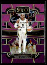 2024 Panini Select WNBA 45 Arike Ogunbowale Dallas Wings Pink Purple Prizm 83/99