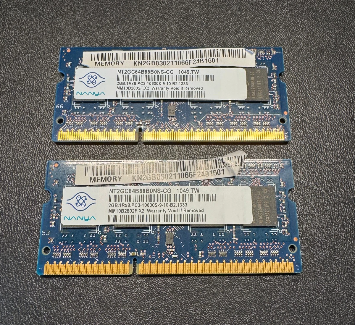 Nanya Computer Memory (RAM) with 1 Modules and 204 Pins for sale