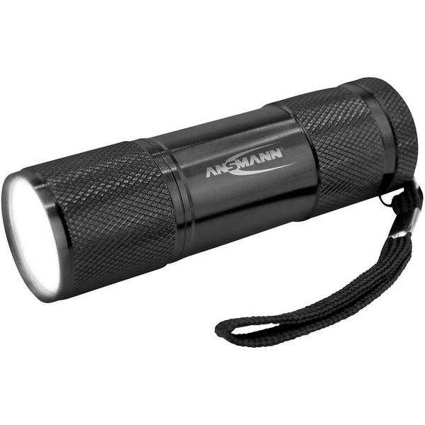 Ansmann Action Cob Led Led Taschenlampe Schwarz 9,5 Cm, 200 Lux, 175 Lumen,...-image