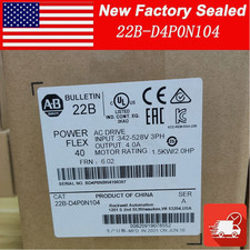 1PC AB 22B-D4P0N104 New AB PowerFlex 40 AC Drive PLC US For VIP 