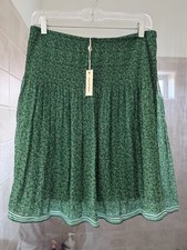 Max Studio Green Floral Skirt. Size: M