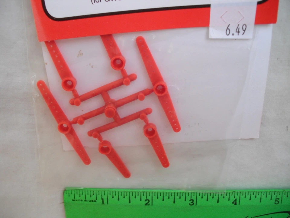 Du-Bro 932 Micro Servo Arm XL, GWS MPI MX-50, RC R/C Plane Airplane Boat Car - Image 2 of 4