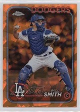 2024 Topps Chrome Sapphire Orange 18/25 Will Smith #622 1d0h