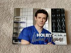 MICHAEL THOMSON  (HOLBY CITY) HAND SIGNED OFFICIAL BBC CAST CARD- UNDEDICATED