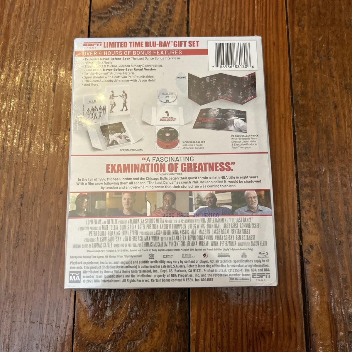 The Last Dance: A Ten-Part Documentary Event (Limited Time Blu-ray