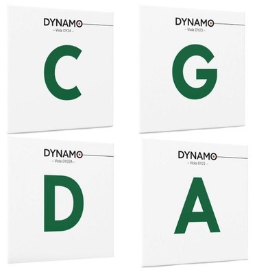 Thomastik-Infeld DY200 Dynamo Viola String Set - 4/4 Size (15+ inch)