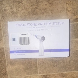 Tonsil Stone Removal Kit LED Light Powerful Vacuum Painless Removal MPN C266304…