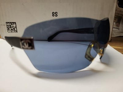 CHANEL 100% AUTHENTIC BLUE PURPLE sunglasses 4111 c.280/7A 120