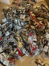 Lotto Stock 180 Pz Occhiali Da Lettura Nuovi Vari Colori, Forma e Diottria