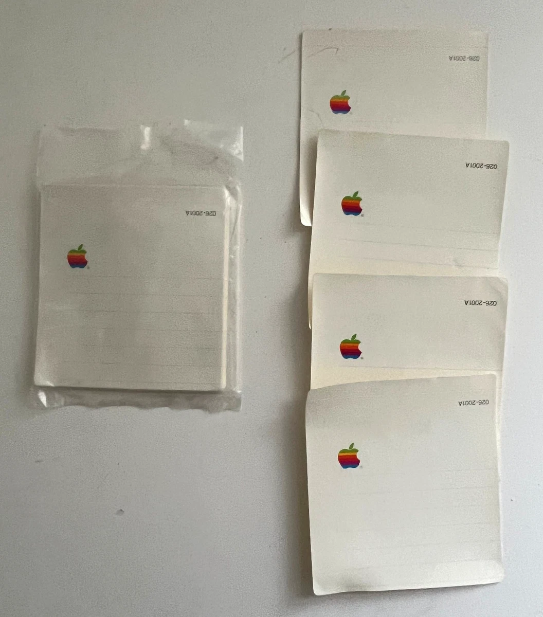 Apple Mac 当時ものステッカー 未使用 Macintosh レトロ Apple Mac