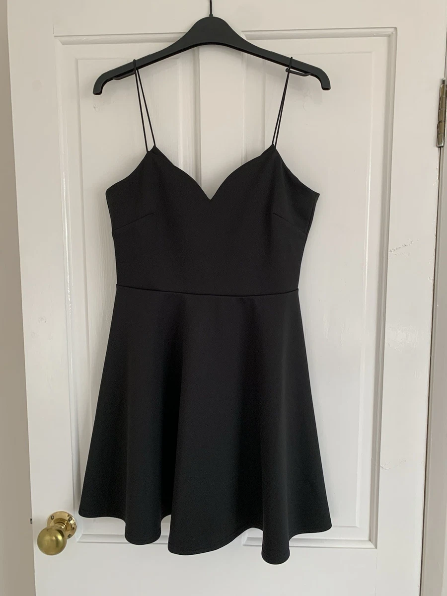 asos black dress with pearls Landon Mini Dress | Black | Womens main image 1