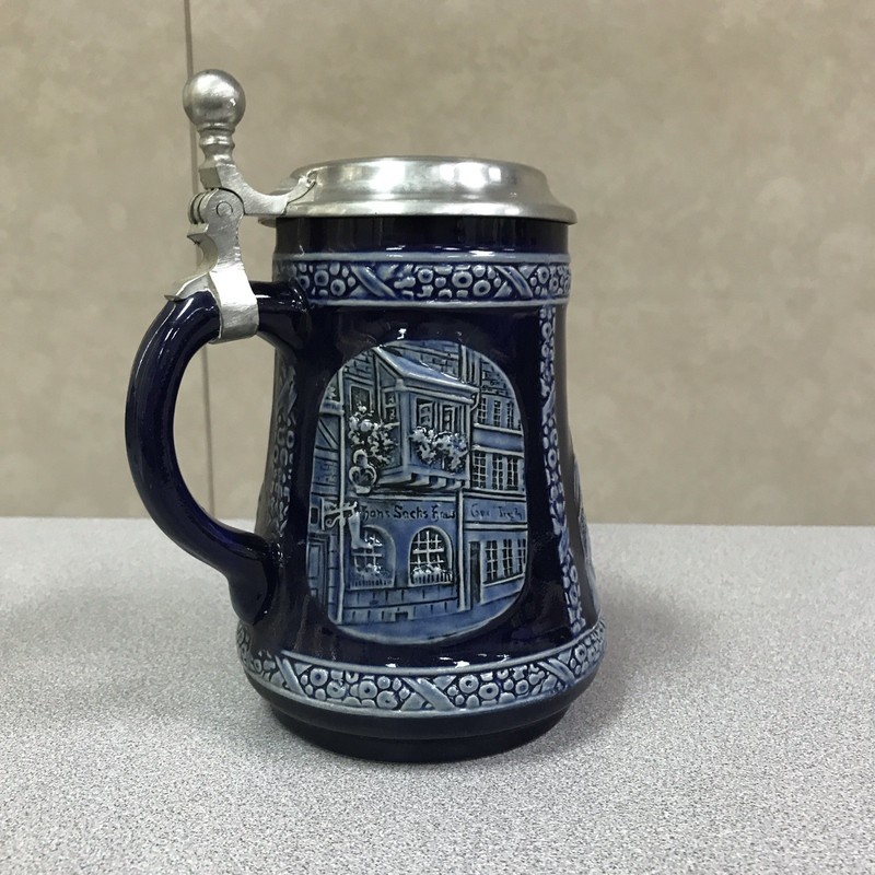 Hans Sachs 400th Commemorative Year Of Death Marzi & Remy Tankard Cobalt Blue