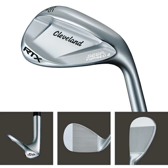 Cleveland RTX Deep Forged 2 Wedge Club 48-10 KBS TOUR LITE Steel Shaft S-Flex RH - Image 2 of 4
