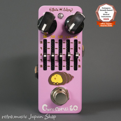 Effects Bakery Choco Cornet EQ 5-Band Graphic Equalizer Mini Guitar Pedal Japan