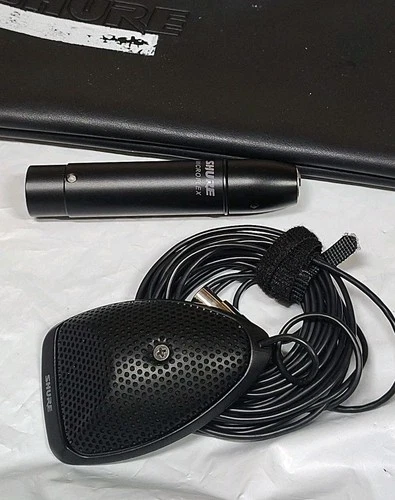 Shure MX-391/O Microflex Boundary Microphone w/Microflex Condenser 150 Ω & Pouch