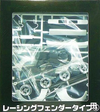 1/24 Racing Fender Type 5 Old Racer Parts Plastic Model Kit Retro Car Wheel