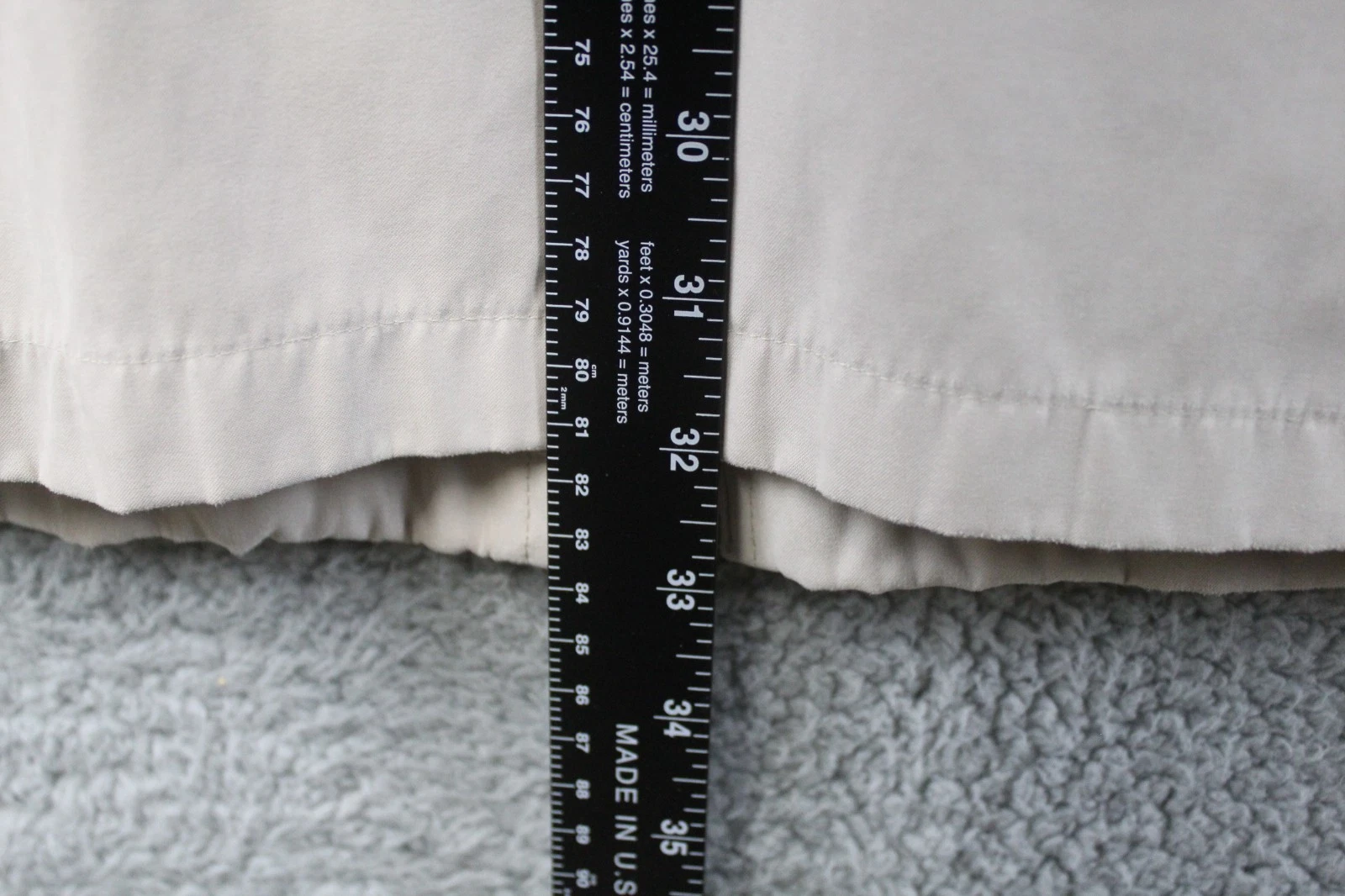 Vintage Norm Thompson Field Jacket Long Sleeve Beige Size XL Read Description image 19