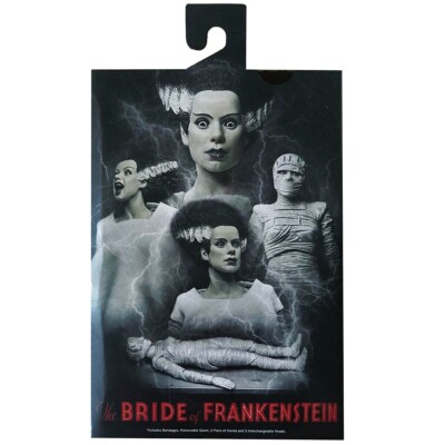 NECA Black White Bride of Frankenstein 7'' Universal Monster Ultimate Official