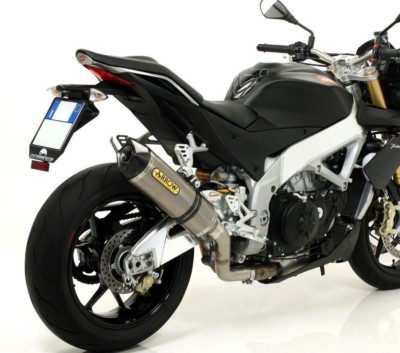 ARROW EXHAUST TERMINAL RACETECH ALUMINUM APRILIA TUONO V4 RR 1100 2017-2018