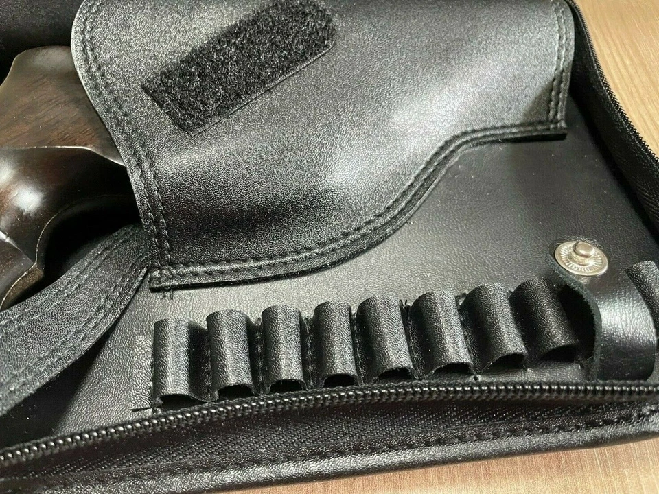 New Black PVC Case For S&W J frame .38, Taurus Small Frame 2" & Mag Storage - Image 3 of 4