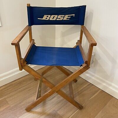 Vintage 1980s BOSE Folding Directors Chair From The Movie Vintage 1980s BOSE Folding Directors Chair From The Movie