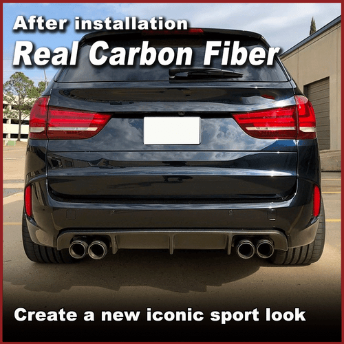 Carbon Heckdiffusor Diffusor Spoiler Lippe Passt für BMW X5M F85 X6M F86 2015-19 - Picture 3 of 10