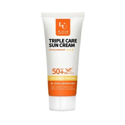 W.Skin Laboratory Triple Care Sun Cream SPF50+ PA++++ 60mL Korean Skincare