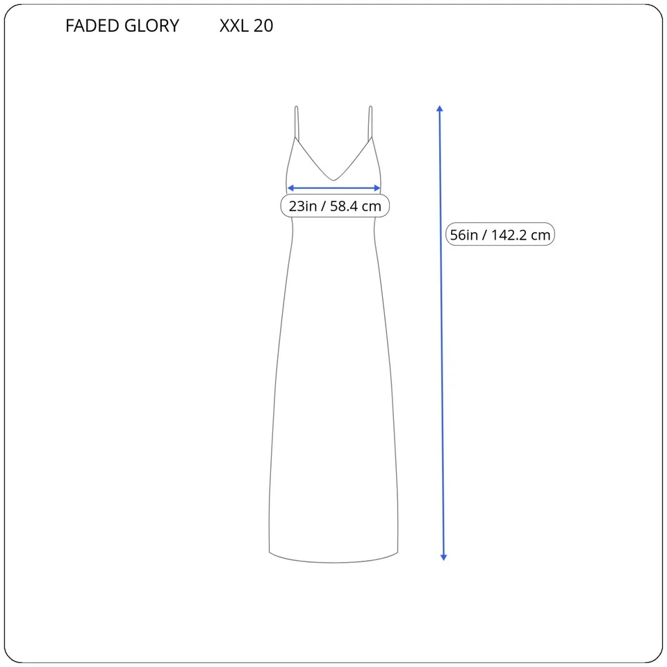Vestido para mujer Faded Glory XXL 20 funda sin cordones midi forrado púrpura zig zag espaguetis Foto 2 de 4