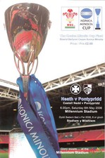Neath v Pontypridd - Konica Minolta Cup Final 6 May 2006 RUGBY PROGRAMME