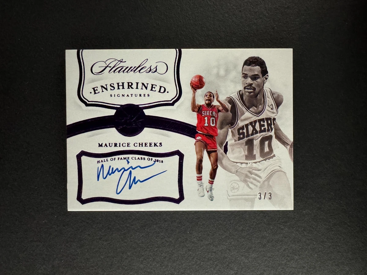 Maurice Cheeks Serial Numbered Basketball Sports Trading Card 