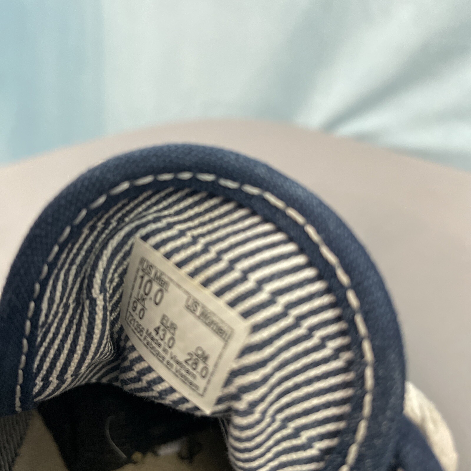 SAOLA Sneaker da skate VANS Authentics da uomo 10 blu in tela bassa 721356