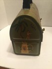 Vintage Dome World Traveler Themed Lunchbox Hand Painted — photo 4