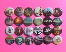 Post-Hardcore Scremo 1.25" Button Pin Lot of (24) Silverstein Brand New Chiodos