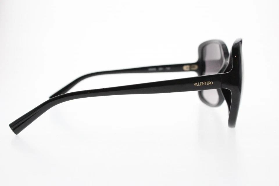 Valentino Square Butterfly Sunglasses Black Italy 203 V609S 001 130mm *SCRATCHED - Image 4 of 4