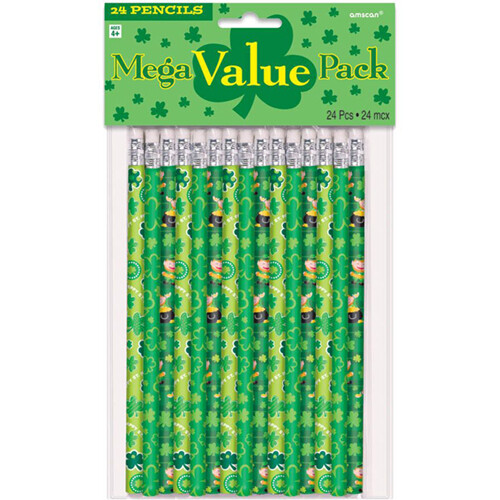 St. Patrick's Day Pencil Favor
