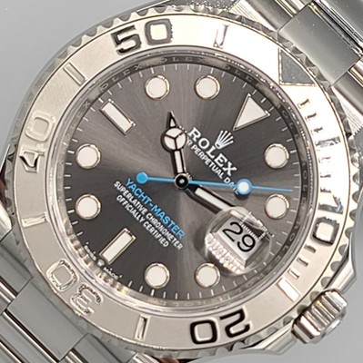 Rolex Yacht-Master Mens 40mm Platinum & Stainless Steel 126622 Complete 2024