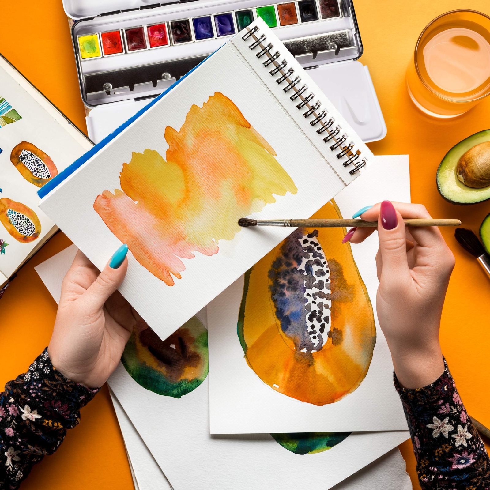 Sennelier Aquarelle Watercolor Set 0.33 Fl Oz Pack of 12 Multicolor