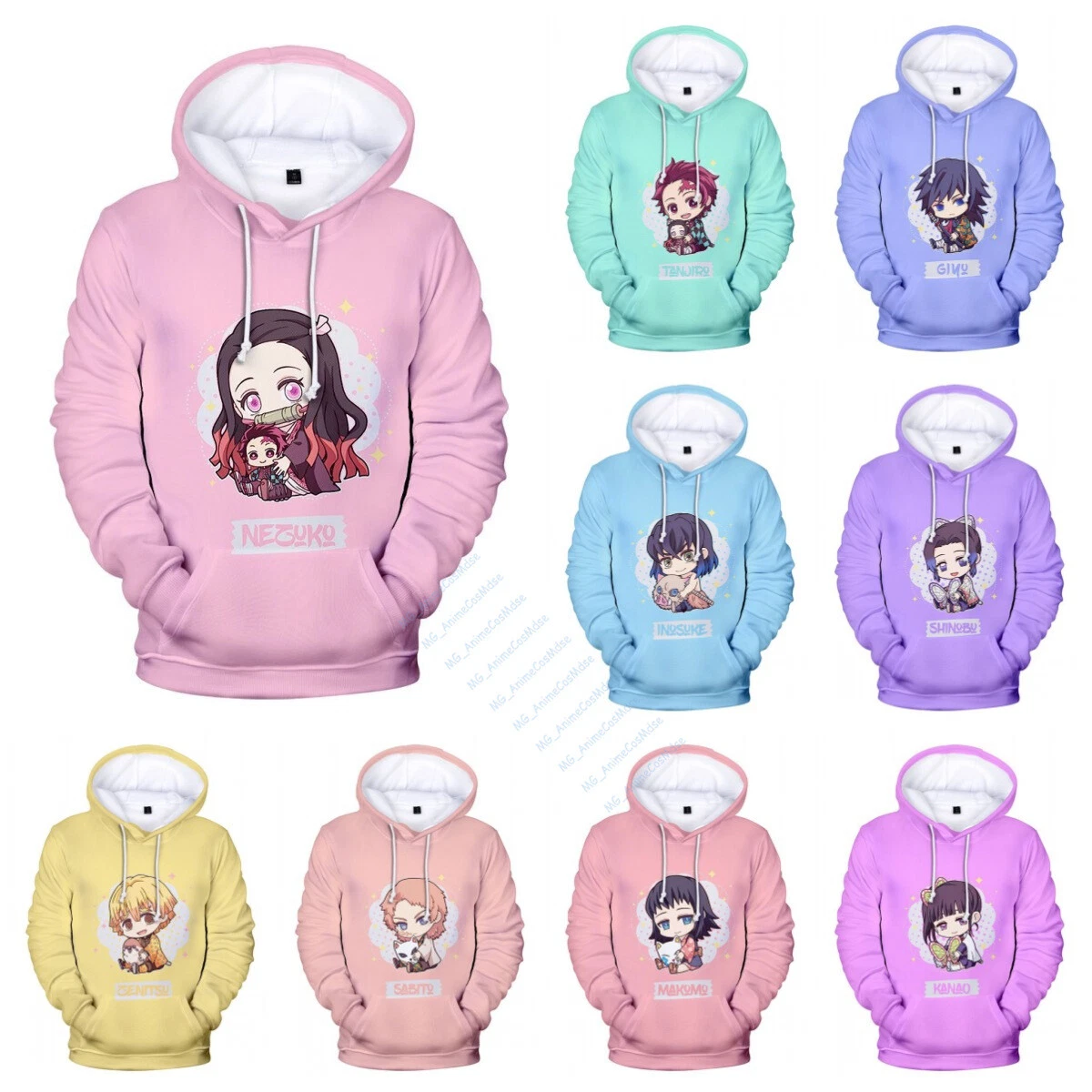 Kids top anime hoodies