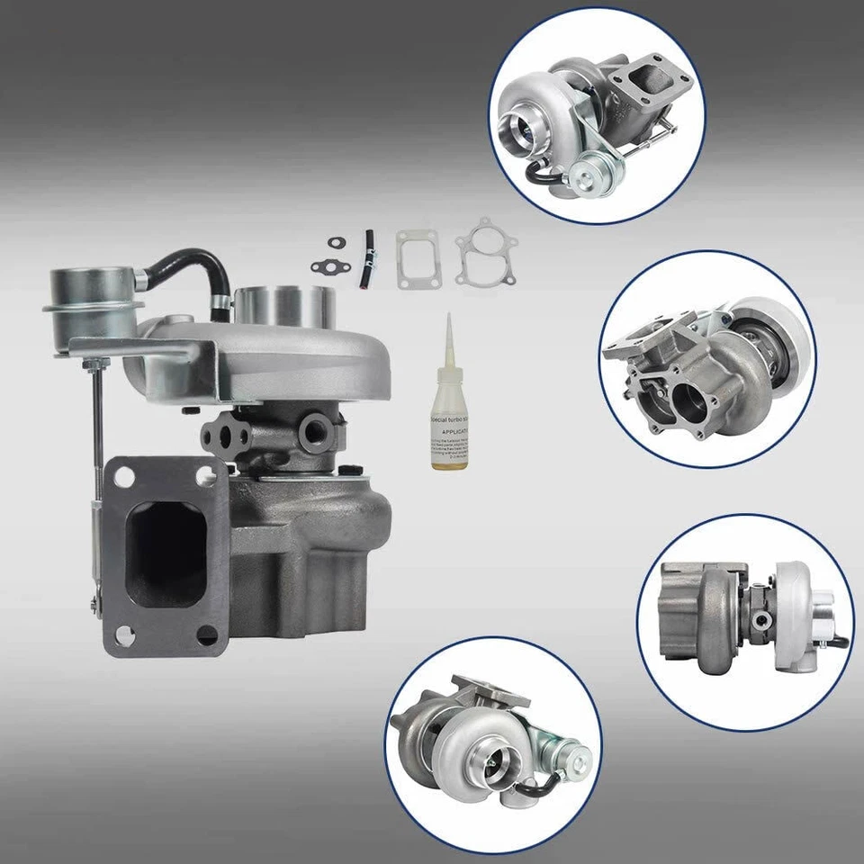 Turbocompressor TB2568 para Isuzu NPR GMC W3500 Forward 1986-1998 4BD2-TC 2901095100 - Imagem 2 de 4