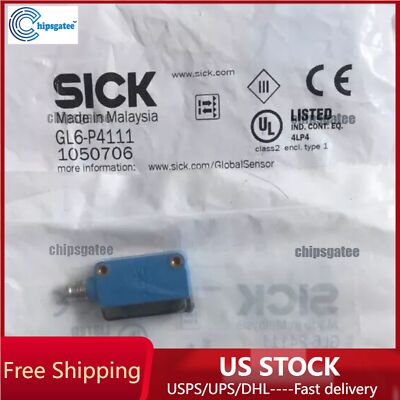 New Sick GL6-P4111 1050706 GL6P4111 Photoelectric Sensor Free Shipping