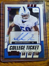 2021 Contenders Draft Pick Malcolm Koonce Autograph Red #292 FREE SHIPPING