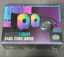 Cooler Master Master Liquid 240L Core 240mm ARGB AIO Liquid Cooler / Sealed