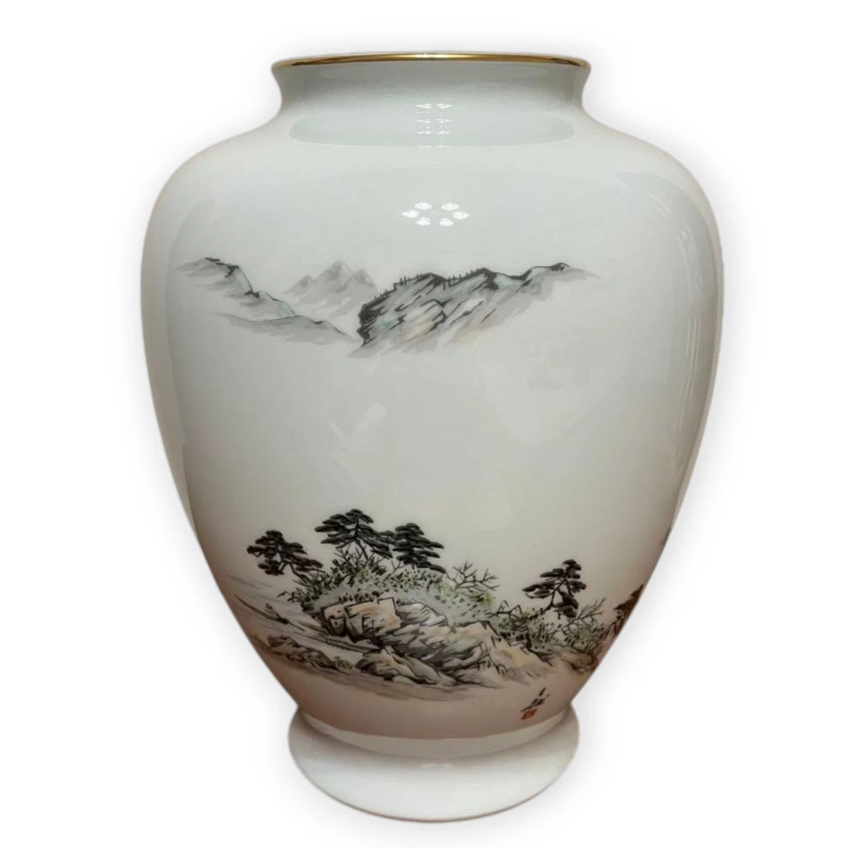 ✫日本の陶器 花瓶 ✫ 深川日本花瓶| eBay