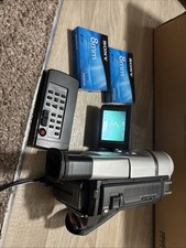 Sony DCR-TRV120 Digital8 Hi8 Handycam NTSC Camcorder 450x Digital Zoom READ