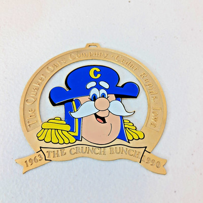 Cap'n Crunch cereal collectible ornamentcommemorating the crunch bunch 1990 
