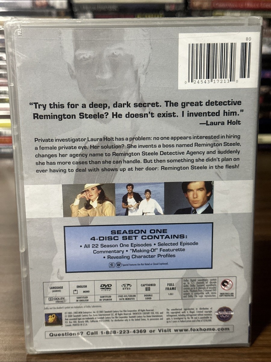 (未使用･未開封品)Remington Steele: Season 1 [DVD] Remington Steele - Season 1: Vol. 1 (DVD, 2005) for sale